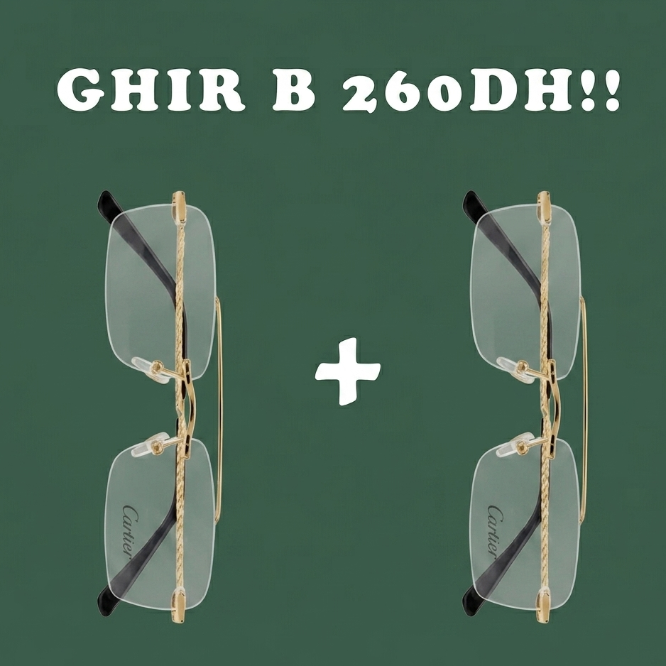 PACK UNE MONTRE +LUNETTE